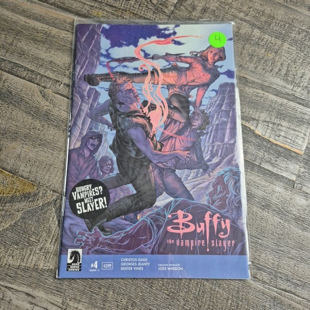 Buffy the Vampire Slayer Comic Season 11 #4 Hungry Vampires Dark Horse Whedon